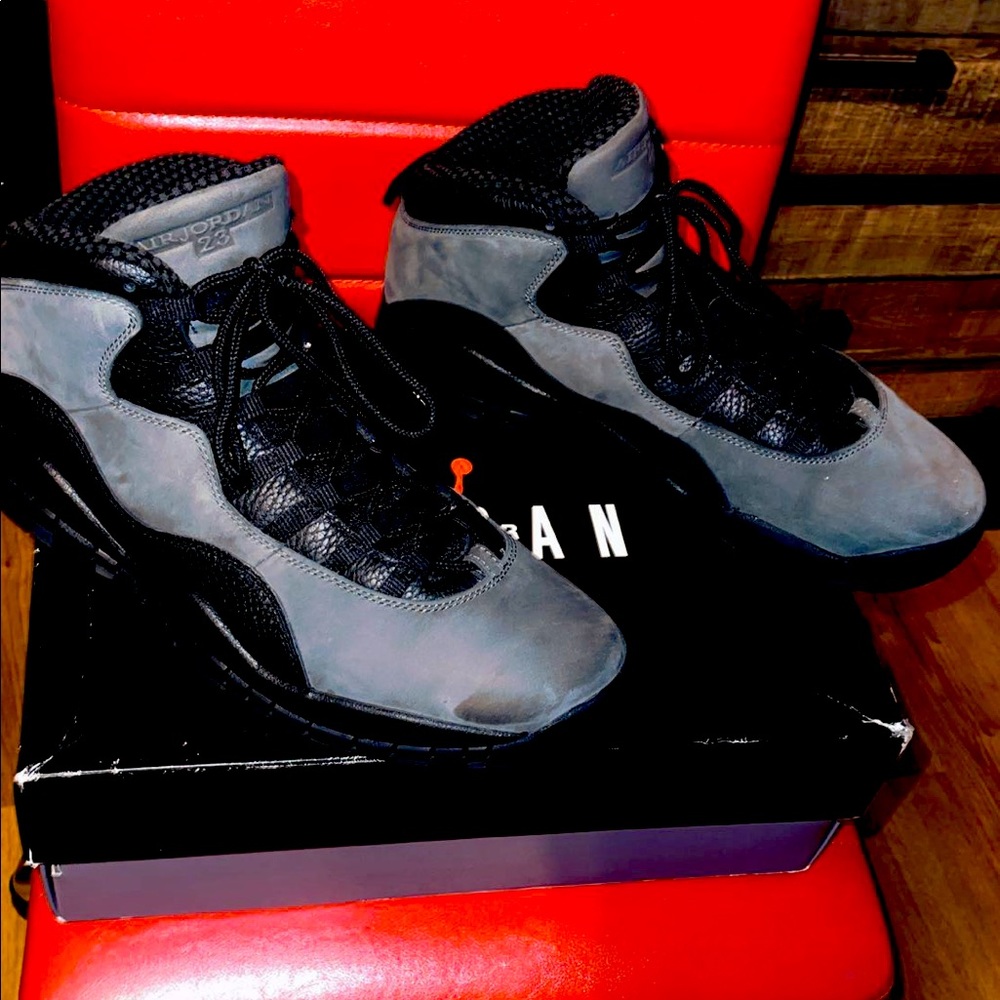 Air Jordan retro 10 shadow grey